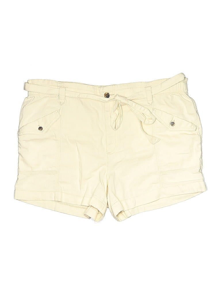 OLD NAVY Pre-owned Khaki Shorts In White