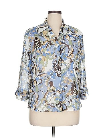 Alfred Dunner 3/4 Sleeve Blouse (view 1)