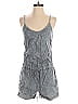 Fidelity Denim Chevron-herringbone Gray Romper Size S - photo 1