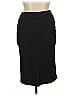 Avenue Solid Black Formal Skirt Size 16 - photo 1