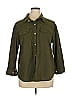 Shein Curve 100% Polyester Green Jacket Size 0X - photo 1