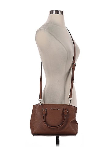 MICHAEL Michael Kors Leather Satchel (view 2)
