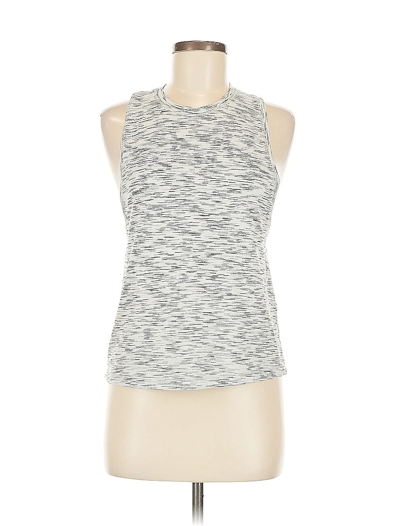 Pre-owned Lululemon Athletica Active Tank Top In Gray