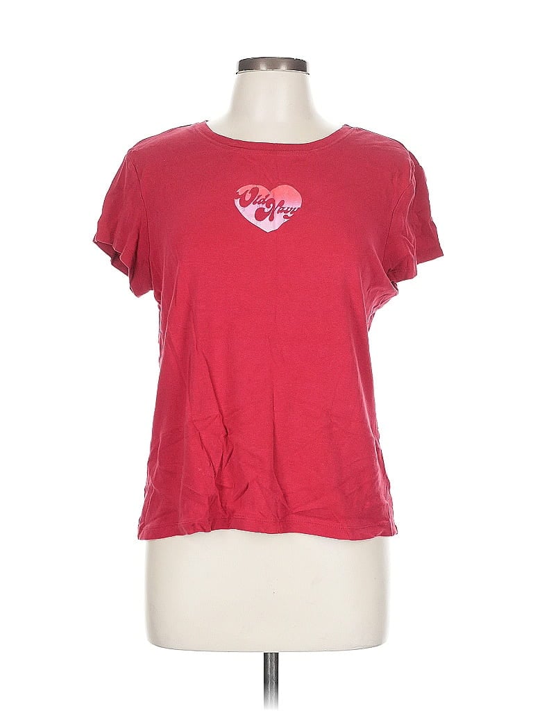 OLD NAVY Pre-owned Short Sleeve T-shirt In Red