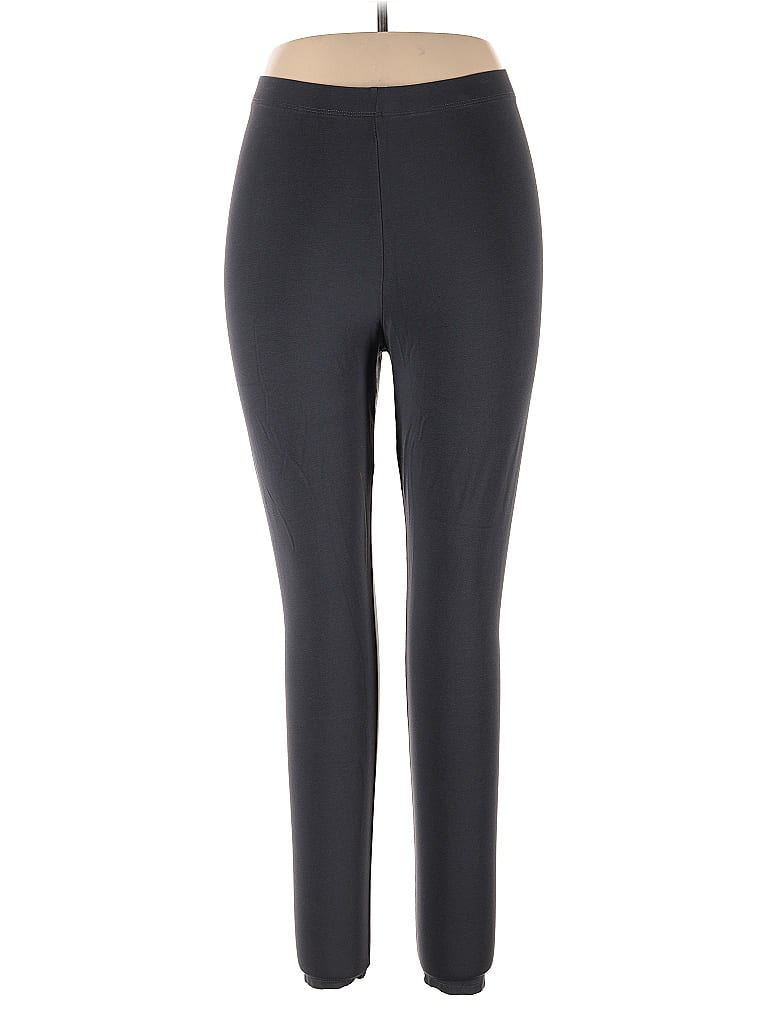 Pre-owned Divided By H&m Active Pants In Black