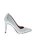 Call It Spring Metallic Silver Heels Size 6 - photo 1