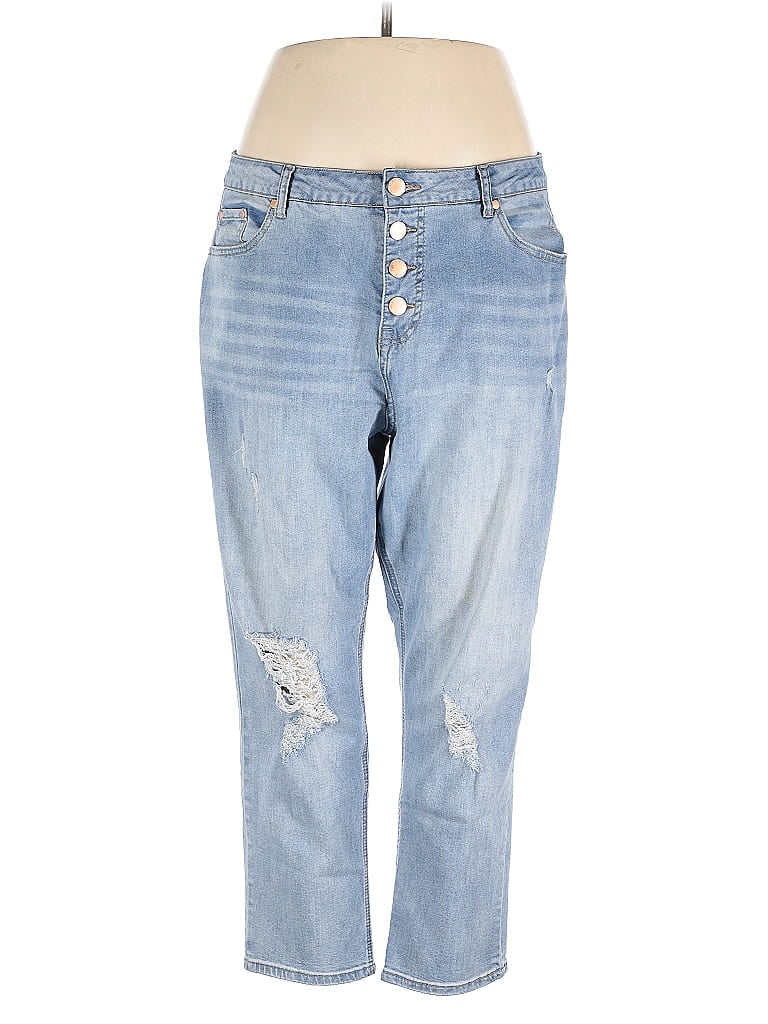Click to view more detailed imagery on our partner's website Pre-owned Chic Denim Jeans In Blue