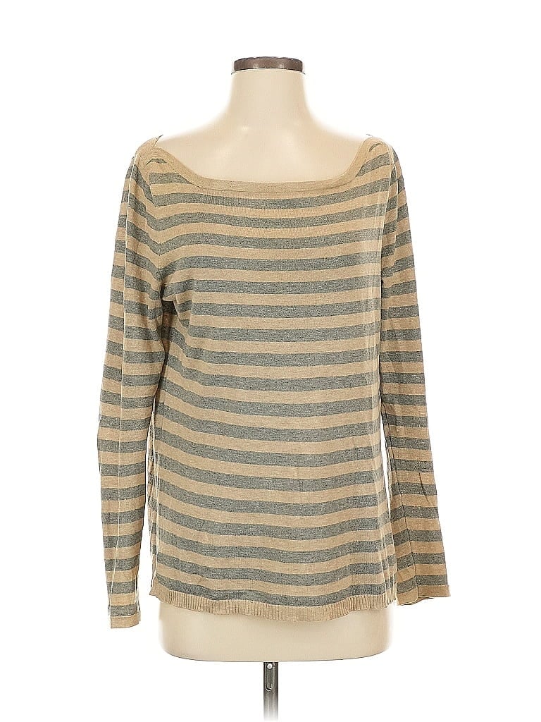 Pre-owned Mng Pullover Sweater In Brown