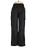 Assorted Brands 100% Polyester Black Cargo Pants Size 6 - photo 2