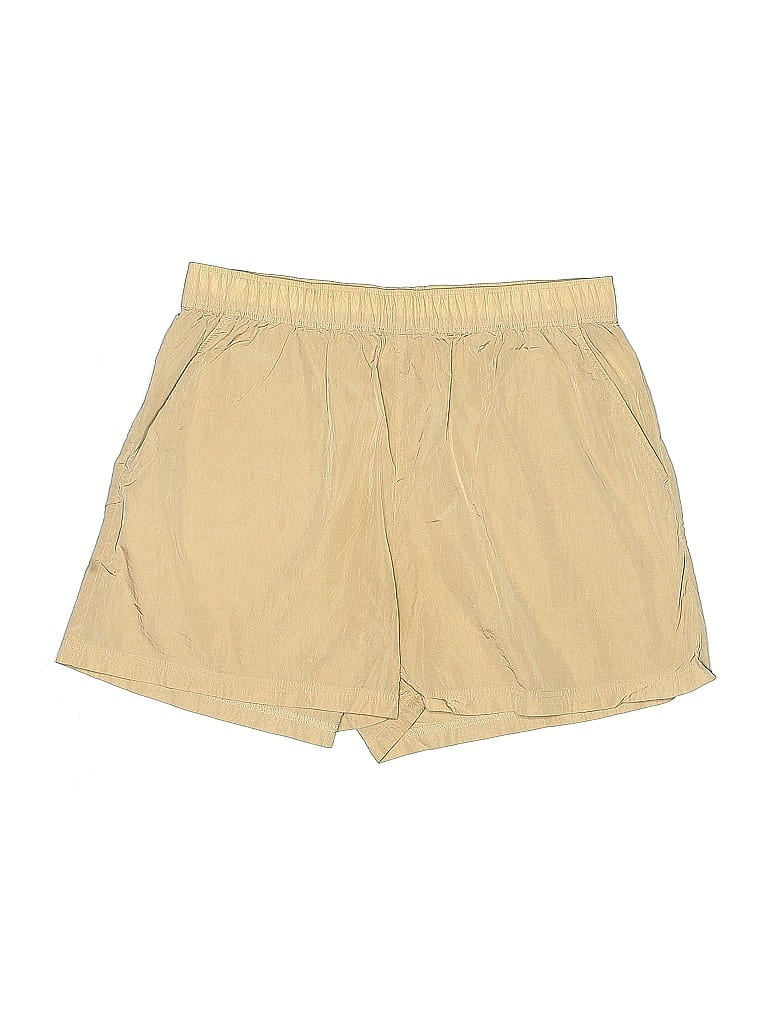 Pre-owned Tna Khaki Shorts In Brown