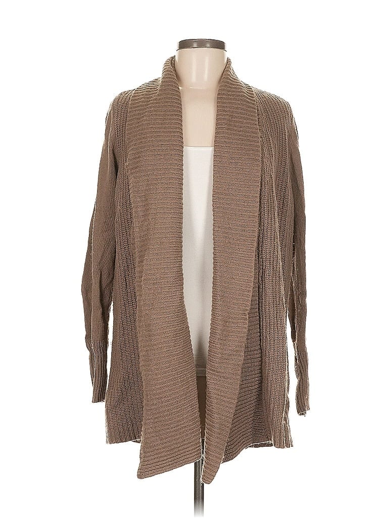 Pre-owned Ann Taylor Loft Cardigan Sweater In Brown