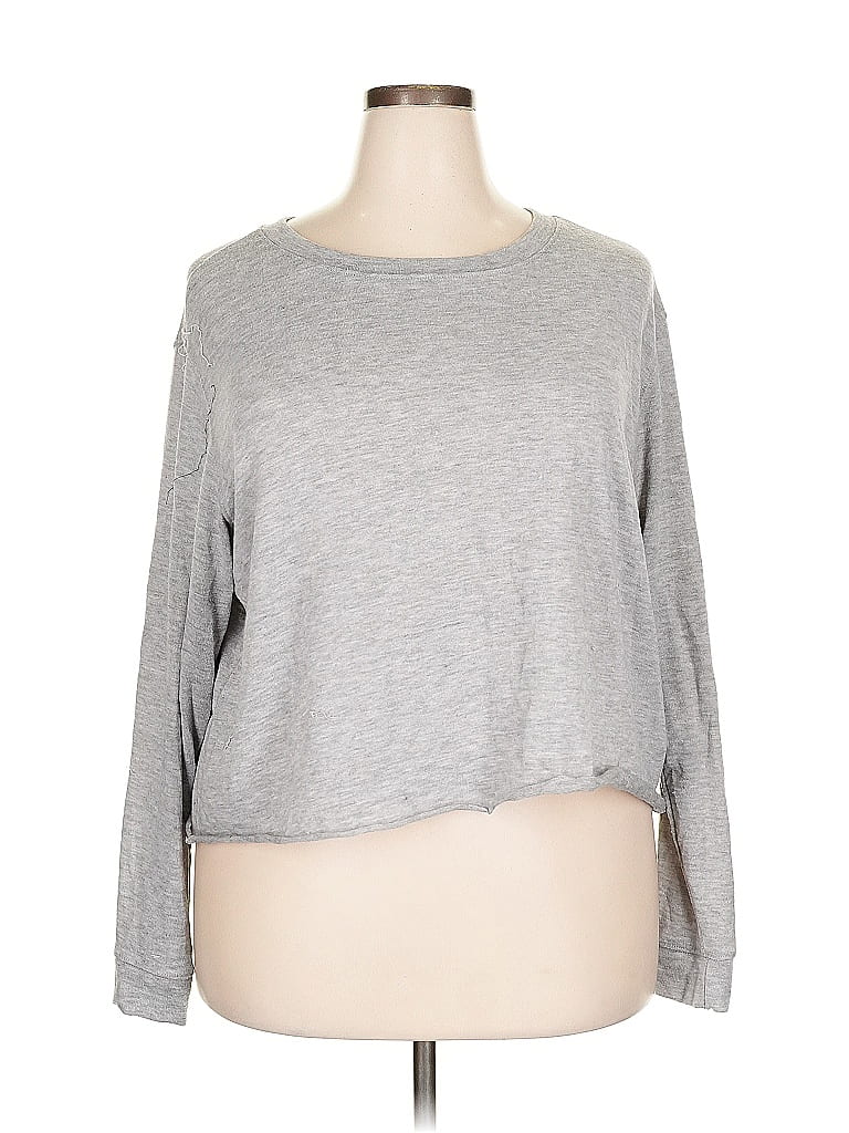 Pre-owned Agnes & Dora Sweatshirt In Gray