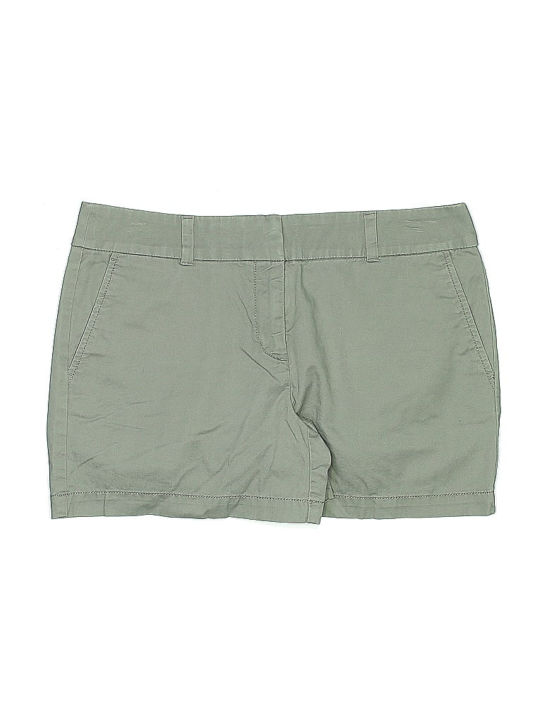 Pre-owned Ann Taylor Loft Outlet Khaki Shorts In Gray