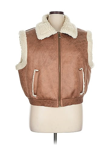 Ann Taylor LOFT Faux Fur Vest (view 1)