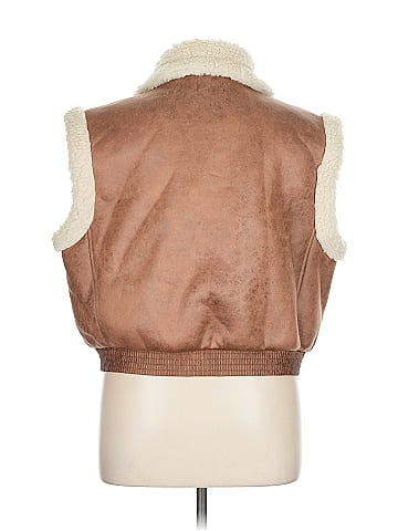 Ann Taylor LOFT Faux Fur Vest (view 2)