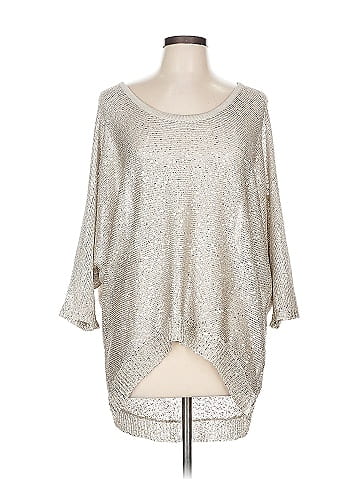 Nicole by Nicole Miller 3/4 Sleeve Top (view 1)