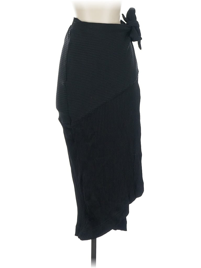Pre-owned Ayr Casual Skirt In Black