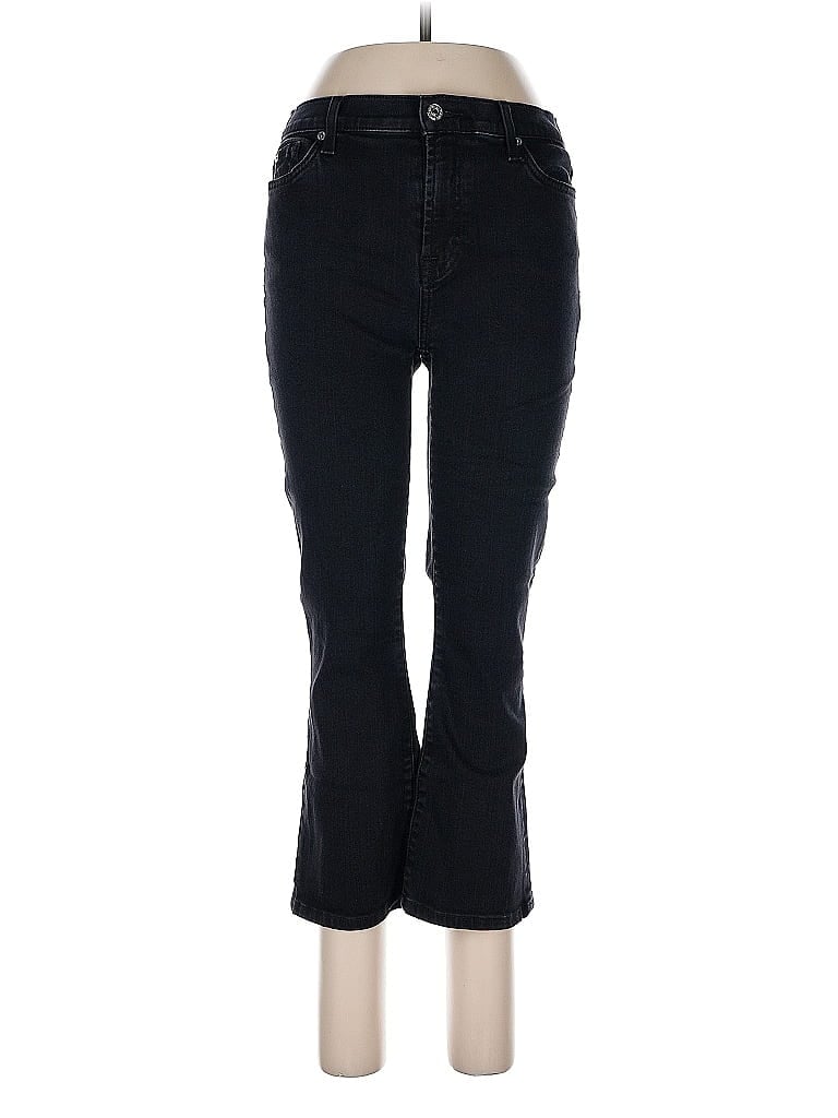 Pre-owned 7 For All Mankind Jeans In Black