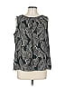 Kasper Gray Sleeveless Blouse Size L - photo 1