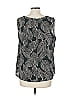 Kasper Gray Sleeveless Blouse Size L - photo 2