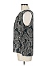Kasper Gray Sleeveless Blouse Size L - photo 4