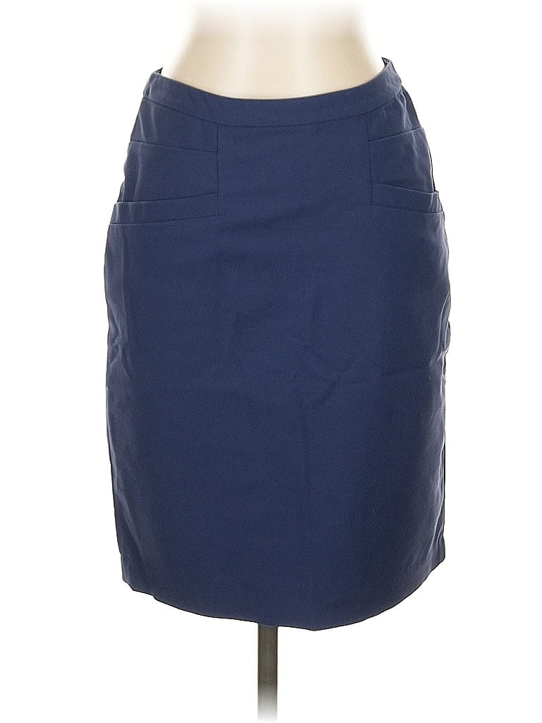 Pre-owned H&m Formal Skirt In Blue