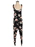 Michael Lauren Floral Black Jumpsuit Size XS - photo 1