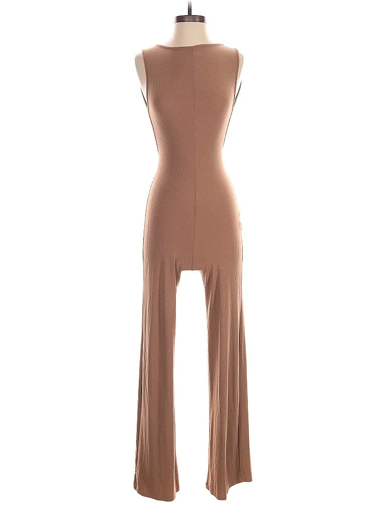 Pre-owned Assorted Brands Jumpsuit In Brown