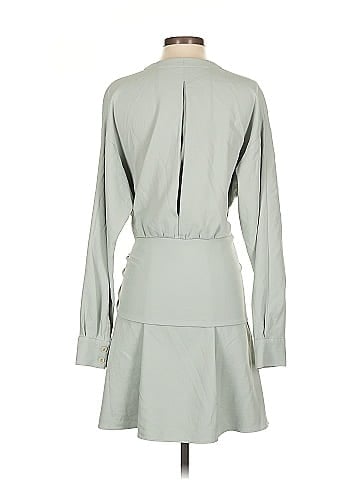 Tibi Chalky Drape Wrap Dress (view 2)
