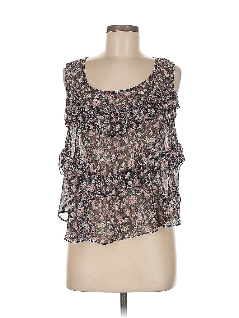 QUINTESSENTIAL Pre-owned Sleeveless Blouse In Black