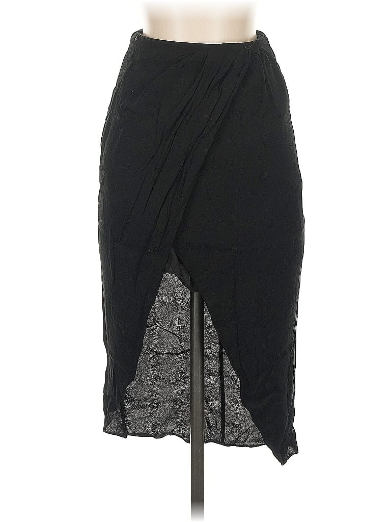 Pre-owned Wilfred Formal Skirt In Black