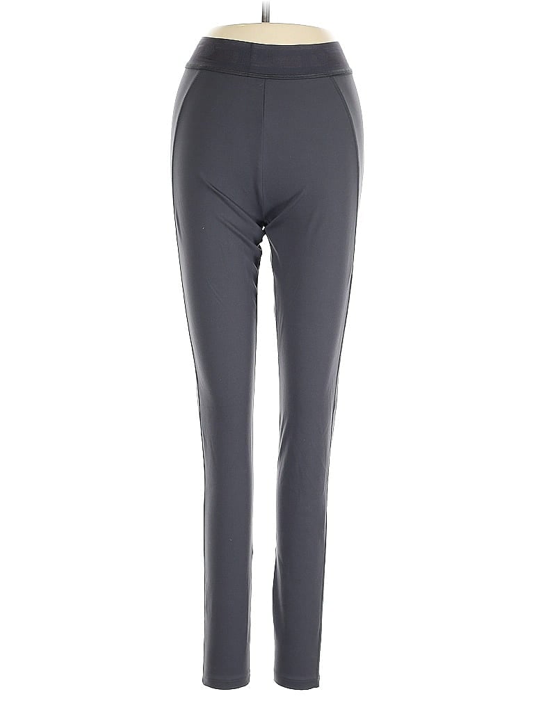 Pre-owned Victoria's Secret Pink Active Pants In Gray