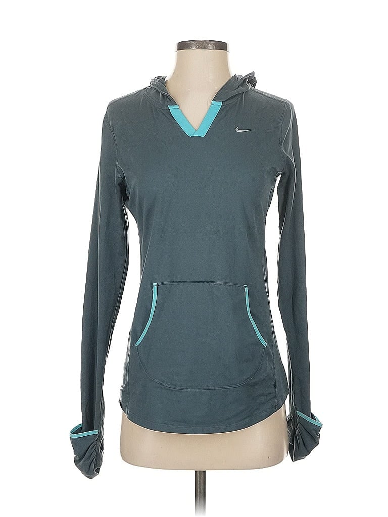 NIKE Pre-owned Long Sleeve T-shirt In Blue