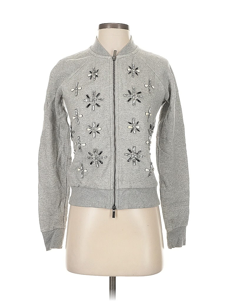 BANANA REPUBLIC Pre-owned Cardigan Sweater In Silver