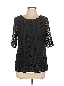 DANA BUCHMAN トップス Women's Dana Buchman Printed Splitneck Top