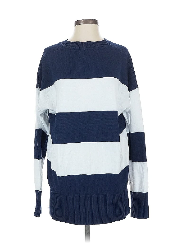 Pre-owned Unbranded Pullover Sweater In Blue