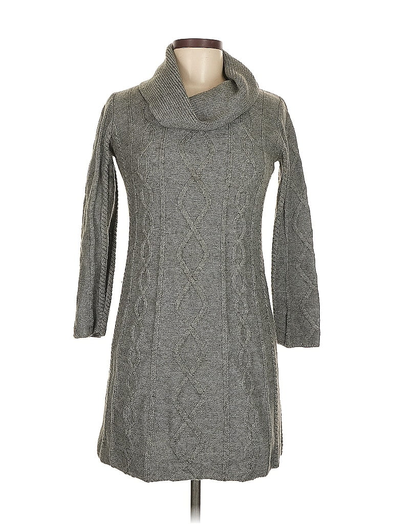 Pre-owned Cynthia Rowley Tjx Casual Dress In Gray