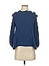 Amanda Uprichard 100% Polyester Blue 3/4 Sleeve Blouse Size P (petite) - photo 1