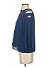 Amanda Uprichard 100% Polyester Blue 3/4 Sleeve Blouse Size P (petite) - photo 5