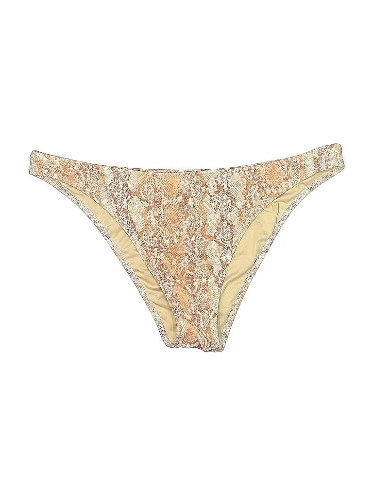 Pre-owned Shade & Shore Swimsuit Bottoms In Gold