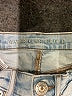 American Eagle Outfitters 100% Cotton Stripes Blue Jeans Size 00 - photo 4