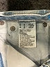 American Eagle Outfitters 100% Cotton Stripes Blue Jeans Size 00 - photo 5