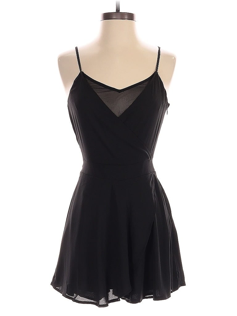 Pre-owned Express Romper In Black