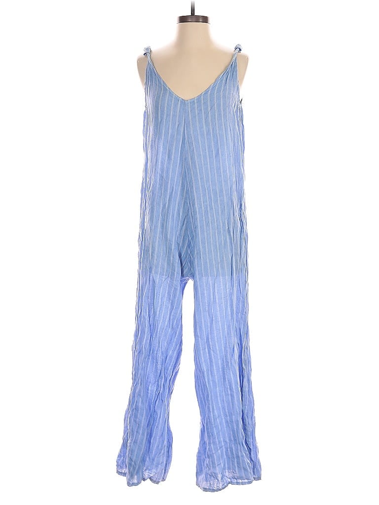 Pre-owned Alexia Jumpsuit In Blue