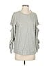 Mustard Seed 100% Cotton Gray Sweatshirt Size S - photo 1