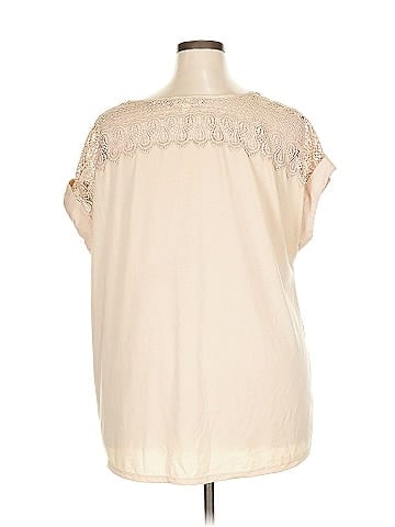 Indigo Rose Short Sleeve Blouse (view 2)