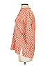 Roberta Roller Rabbit 100% Cotton Orange 3/4 Sleeve Blouse Size XS - photo 5