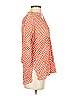 Roberta Roller Rabbit 100% Cotton Orange 3/4 Sleeve Blouse Size XS - photo 4