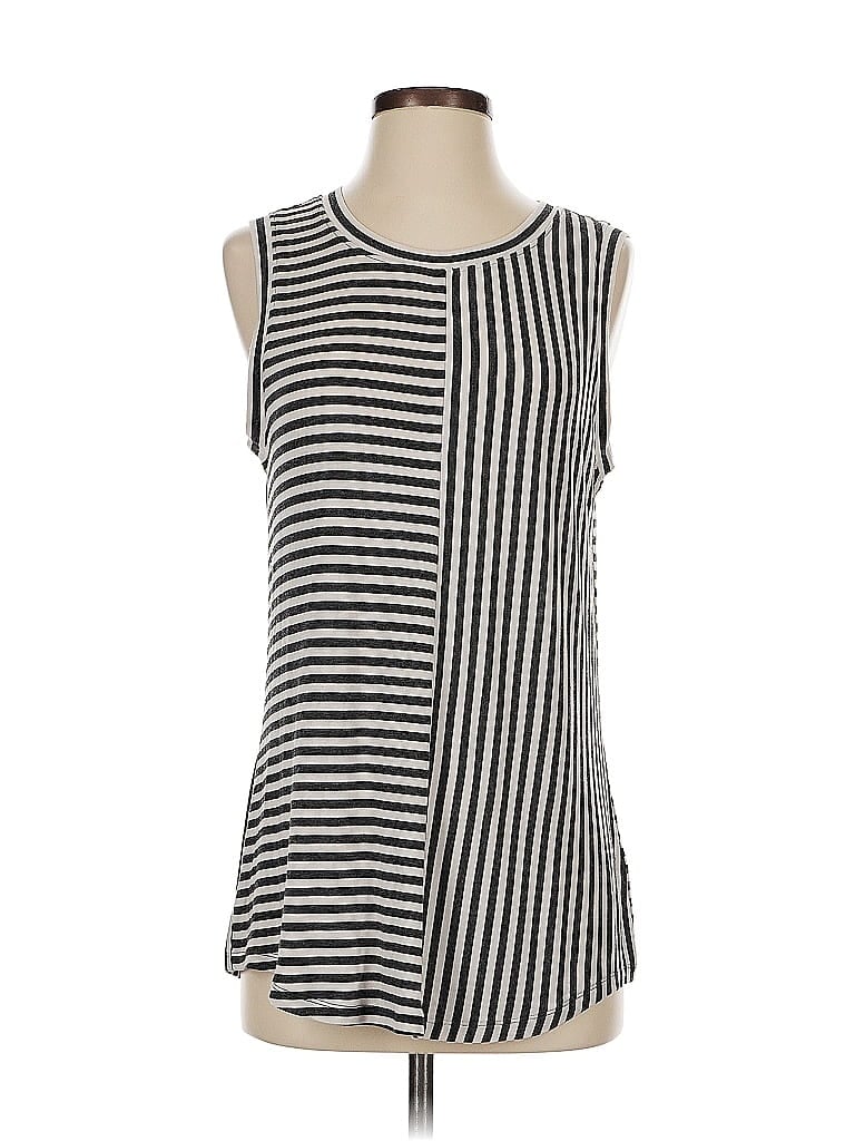 CABI Pre-owned Sleeveless Top Black Boatneck Tops