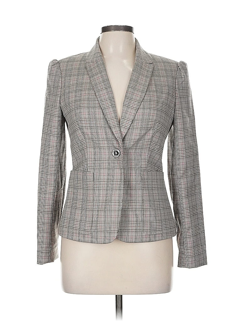 Pre-owned Tommy Hilfiger Blazer Jacket In Gray